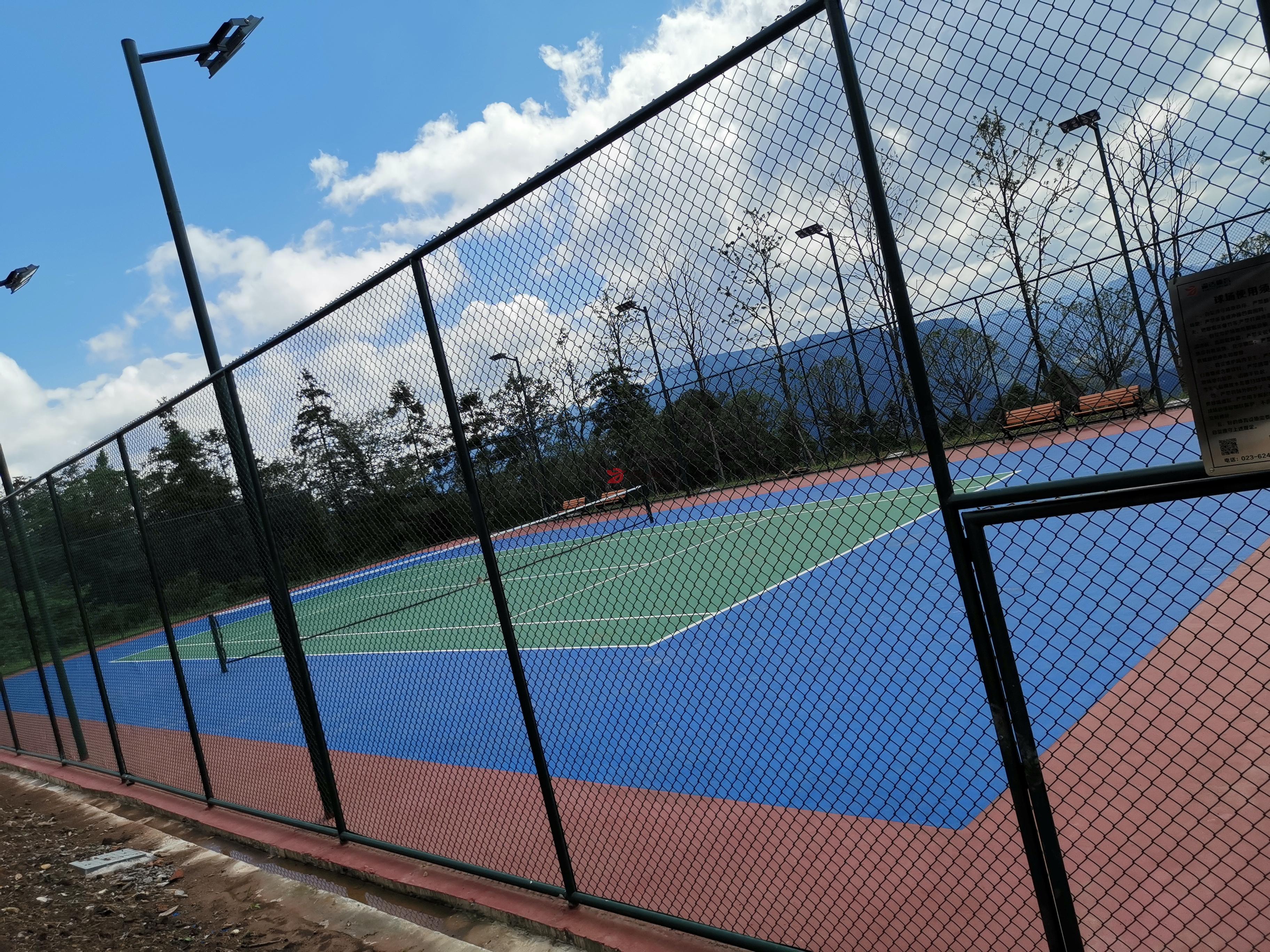 贵州金兰硅PU网球场
